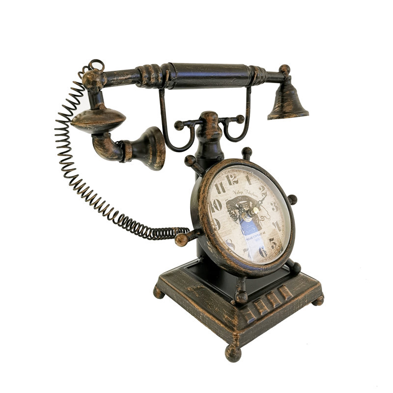 Horloge de table téléphone