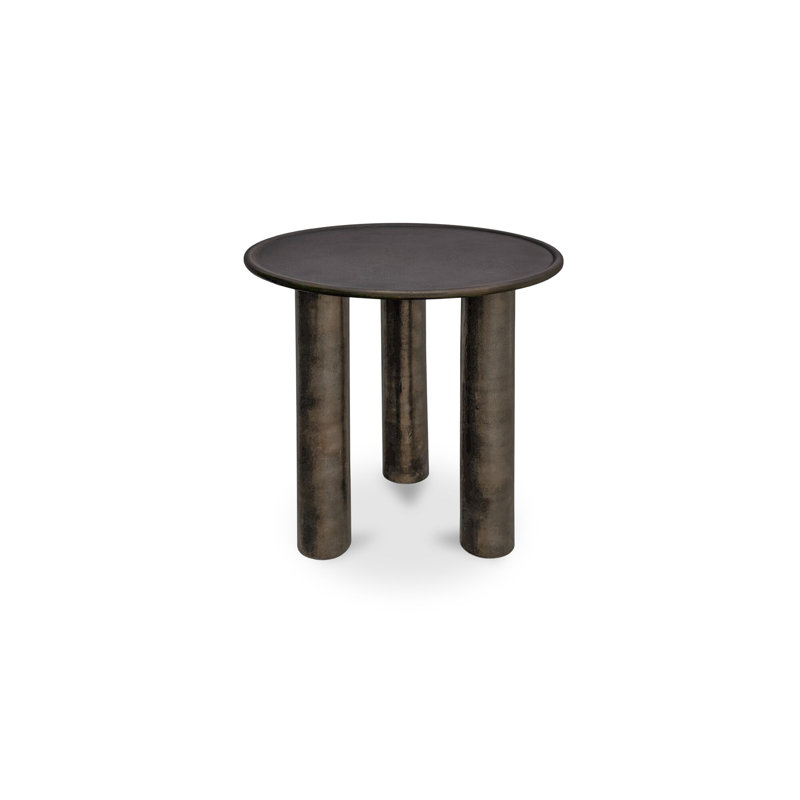 Deacon Outdoor Side Table Deep Bronze