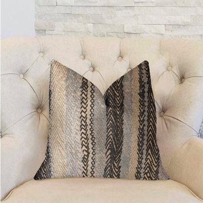 Abstract Outdoor Reversible Throw Pillow