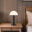 Vienna 9-in Black dimmable LED Table Lamp-94914513