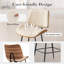 Tabouret de comptoir en similicuir H 38,58 po -857852143-846664686