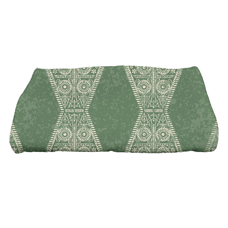 Serviette de bain Harrel, Vert