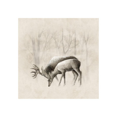 Misty Woods I Print by Guseul Park