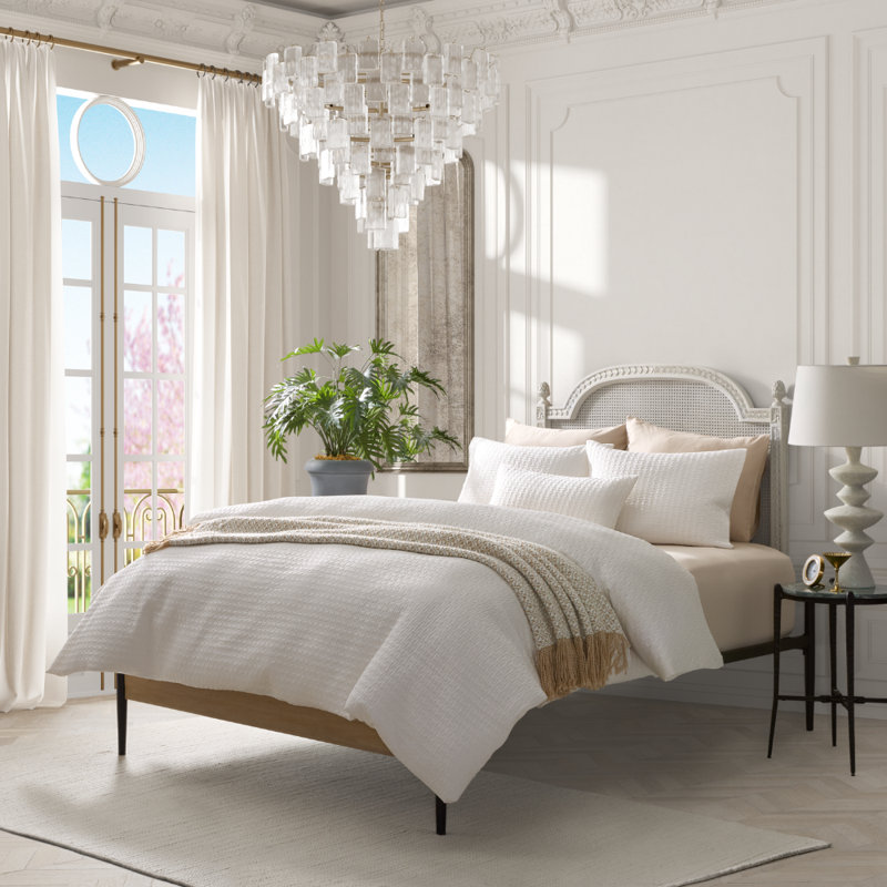 Matelasse Twin 39" Linen Set 4PC Set, King