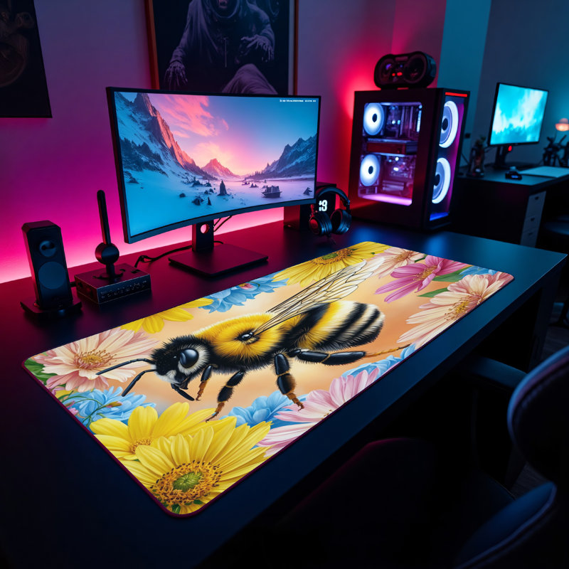 Polyester Desk Pad, 23.6x13.8