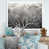 White Single Picture Framed