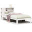 Bookcase Bed Without Mattress Solid Wood Pine-630190630-630190631