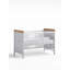 Classic Cot Bed White and Oak