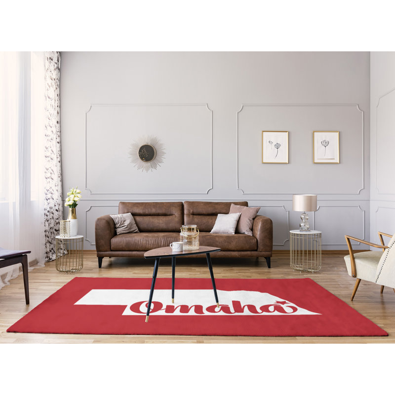 Tapis en poly-chenille omaha nebraska, Rectangle 8 pi x 10 pi