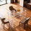 Bureau en acrylique transparent, bureau d'ordinateur personnel, table en acrylique-1568879530
