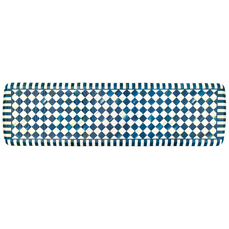 Check GelPro Comfort Mat, Black/White, 20" W x 72" L