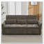Canapé-lit escamotable en tissu 82 po Chenille-1069228954