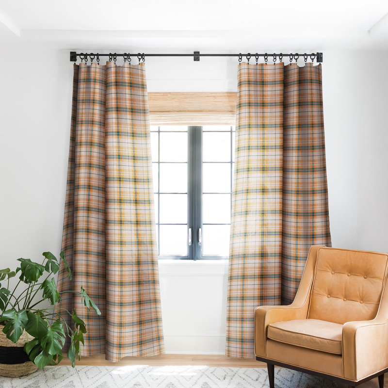 Trestin Blackout Curtain Pair, 50" W x 108" L