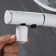 Bathroom Faucet With Pull Out Sprayer And Temperature Display Modern White Sink Faucet For Kitchen And Liftable Vanity Faucet With Deck Plate