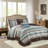 5 Piece Reversible Jacquard Bedspread Set