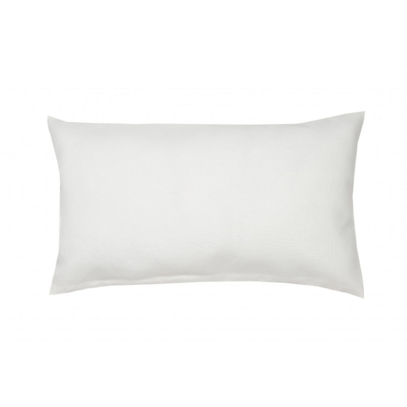 Coussin de Noël brodé Festive Trees, 12 par 20 pouces, blanc