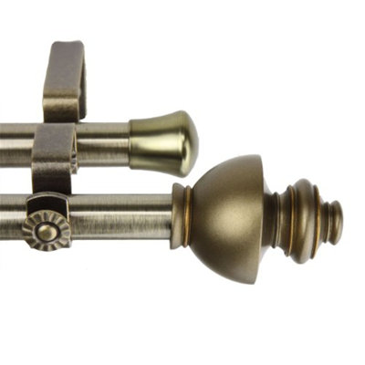  Dynasty 13/16 inch Double Curtain Rod