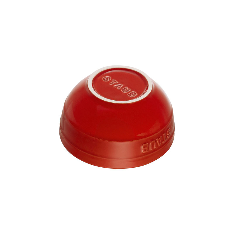 Staub Ceramic 6.73-inch Large Mixing Bowl, 4.5-inch, Cherry