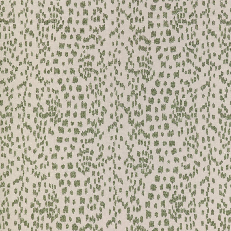 Cape Comorin Les Touches Emb Fabric, Leaf