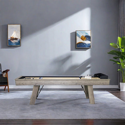 9-Foot Classic Deluxe Shuffleboard Table