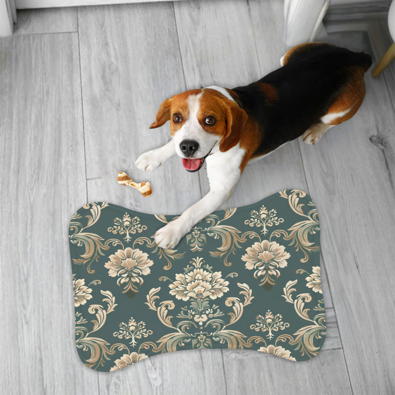 Regency Style - Tapis d'alimentation en os 1 pièce, 14"