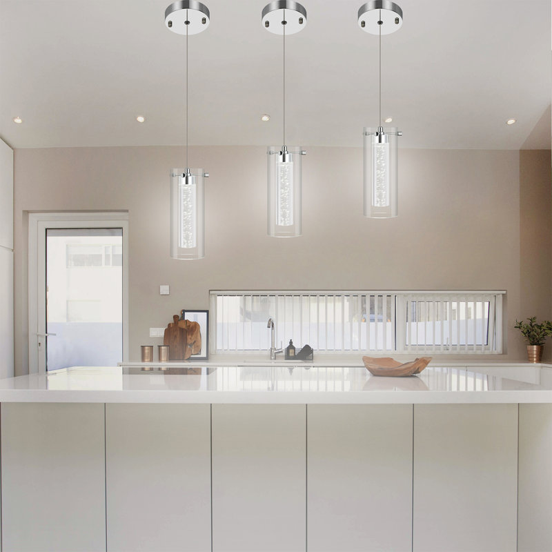 Hyattsville 1-Light LED Drum Pendant