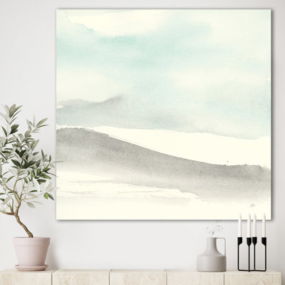 Minimal Geometric Zen I - Reproduction d'art sur toile tendue