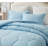 Washed Microfiber Bedding Comforter Set-81915324-91603774