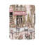 Rêve parisien rétro - couverture en sherpa de qualité supérieure 1 pièce - reproduction d'art luxueuse-97621273