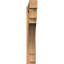 L 5 1/2 po x P 48 po x H 48 po Merced Block lisse, cèdre rouge de l'Ouest-113442500-109297005