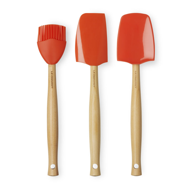 Le Creuset Set of 3 Craft Spatula's, Volcanic