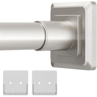 76cm Straight Wall Shower Curtain Pole