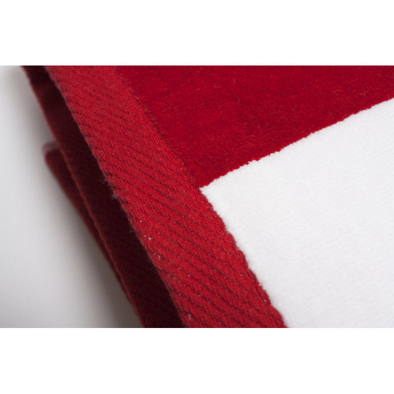 100% Cotton Midweight Beach Towel, Red