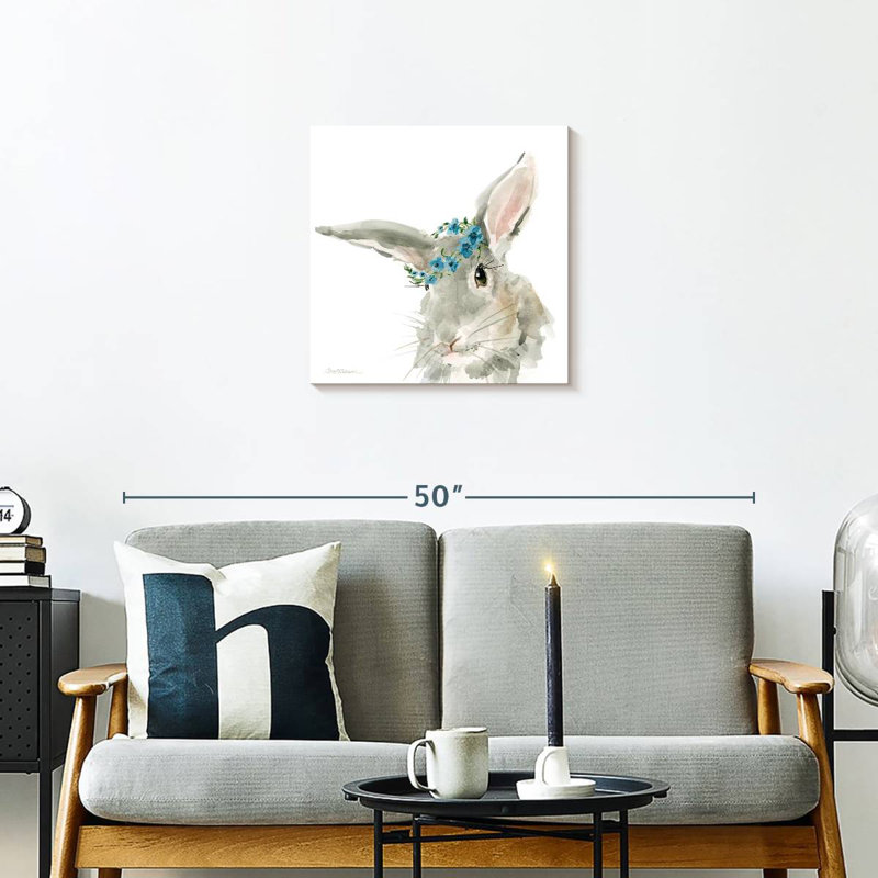 Lapin Crowle Glamour, H 20 po x l 20 po