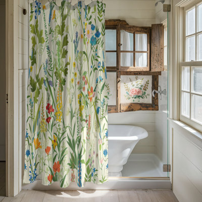 New Blossom - Premium Shower Curtain