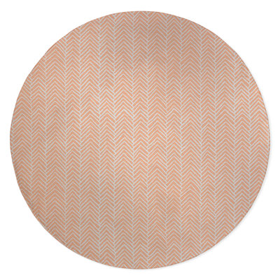 Chevron Block Non-Slip Outdoor Rug