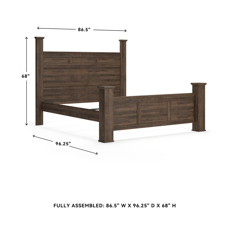 Keicha Four Poster Bed