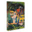 House In Tagersee by August Macke - Wrapped Canvas-61853948