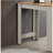 Alfonso 47" Light Gray Small Space Counter Height Dining Table With Cabinet And Drawer Storage-314073349