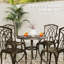 Round 5 - Piece 4 - People 85Cm L Outdoor Table Set