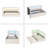 Upholstered Twin Size Platform Bed With USB Ports And LED Belt, With Trundle-401450322
