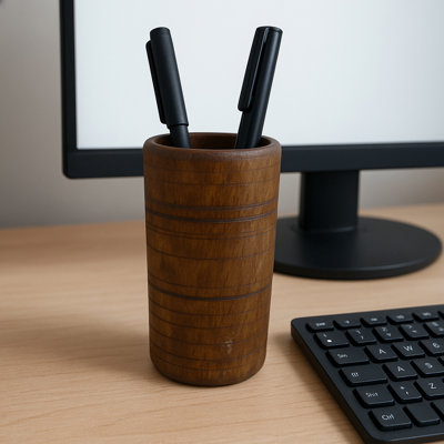  Vase en bois Heritage pour charme rustique