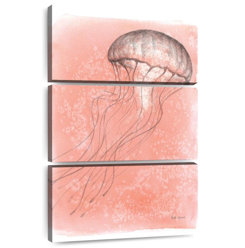 Brampt Coastal Sea Life V, H 50 po x l 32 po