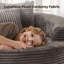 Chaise longue ronde rembourrée de 58,3 po-1725597736
