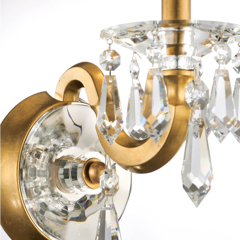 Napoli 1 - Light Candle Wall Light, Heirloom Gold