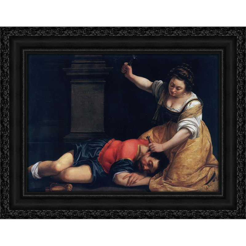 Jael and Sisera (ca. 1620), 14" H x 18" W