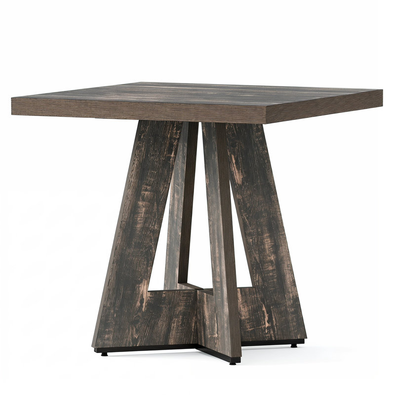 Table de salle à manger 31,5 "pour 2 à 4 personnes, Grey