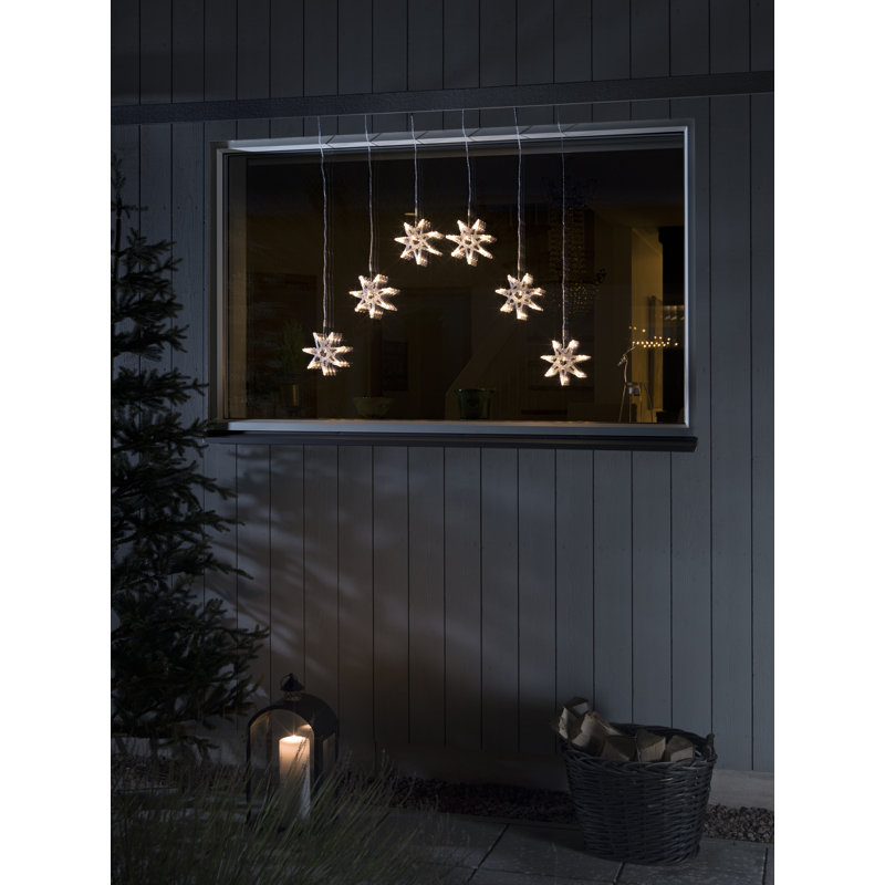 Window Curtain 0.9M LED 6 - Bulb String Lights