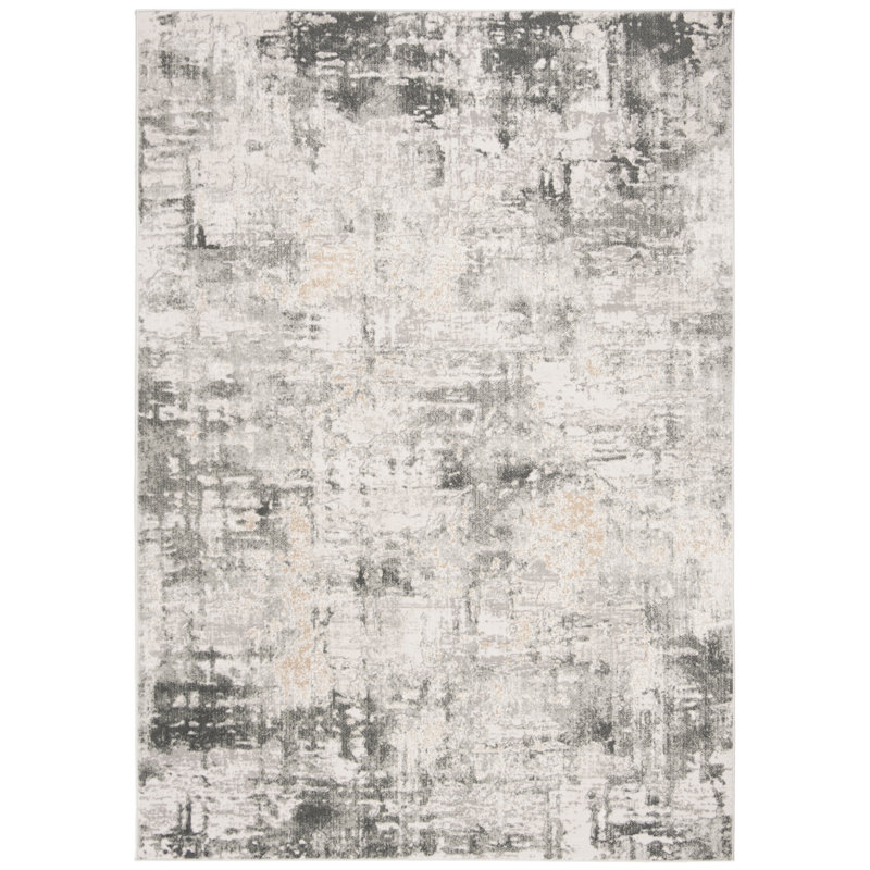 Tapis abstrait Kass Vogue Performance, Rectangle 6 pi 7 po x 9 pi