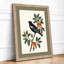 Bird Among Berries Botanical - Framed Print-510546885-510546938